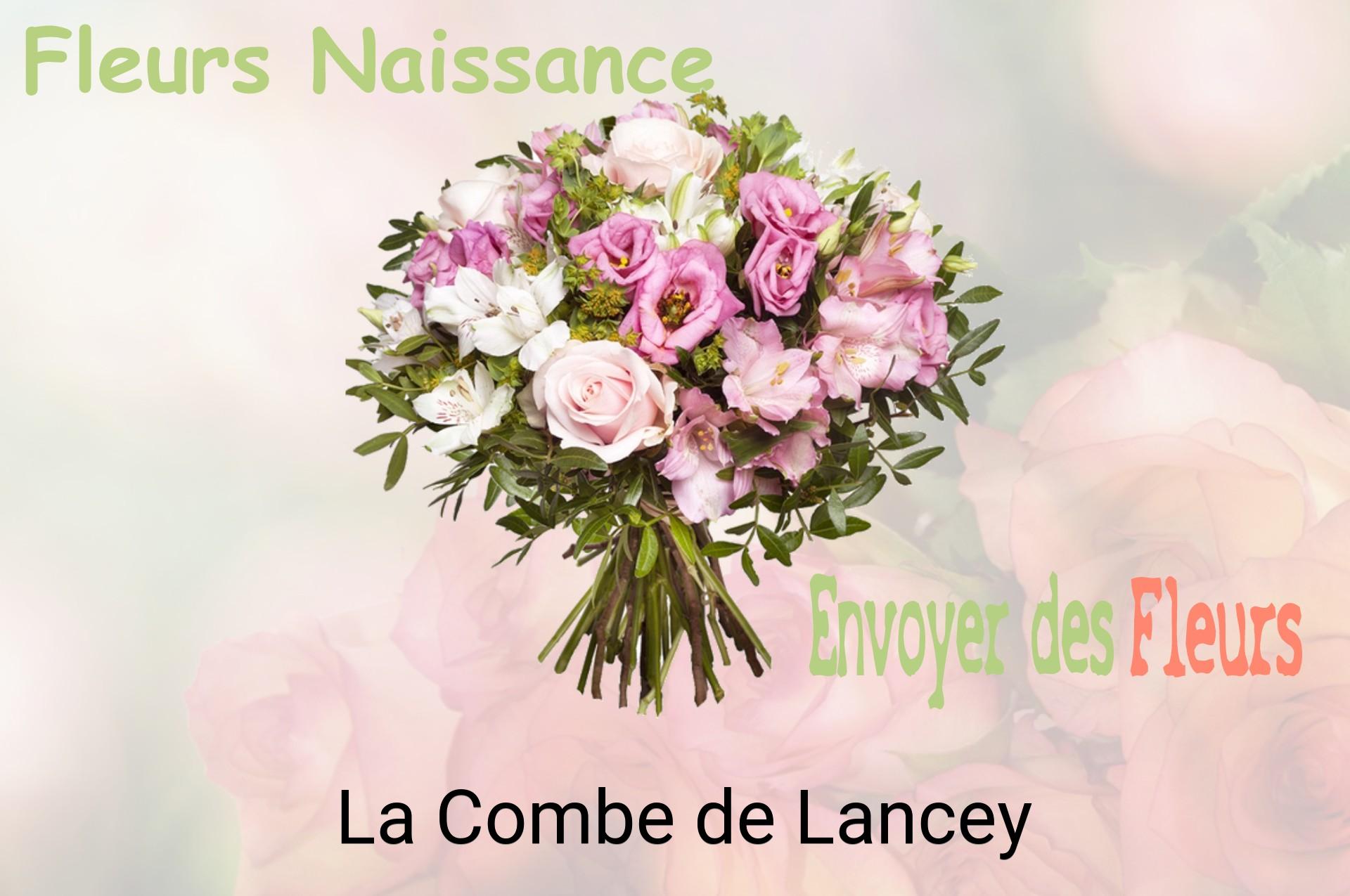 Bouquet de fleurs de naissance livré à La Combe-de-Lancey